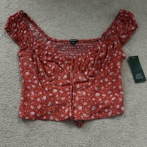 Wild Fable, Dark Orange Top